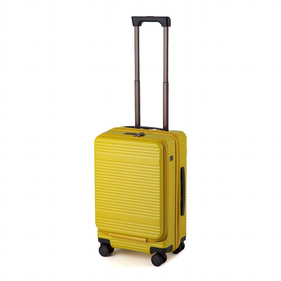 ace./エース サルートン 34/40リットル 機内持ち込み フロントオープンタイプ 拡張機能 送料無料 05361 13:シトラスイエロー 34/40L