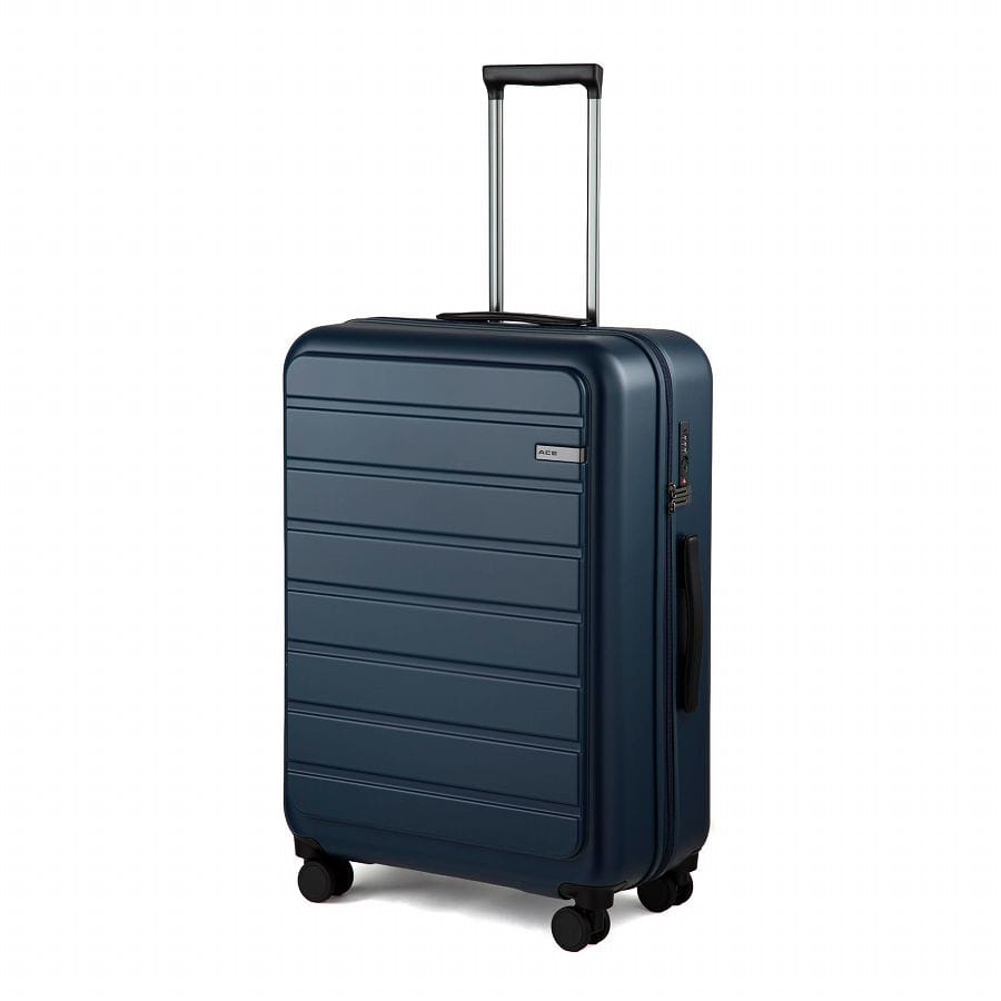 ACE フレットボード 68L スーツケース ストッパー機能 5~7泊 05433 03:ネイビー 68L