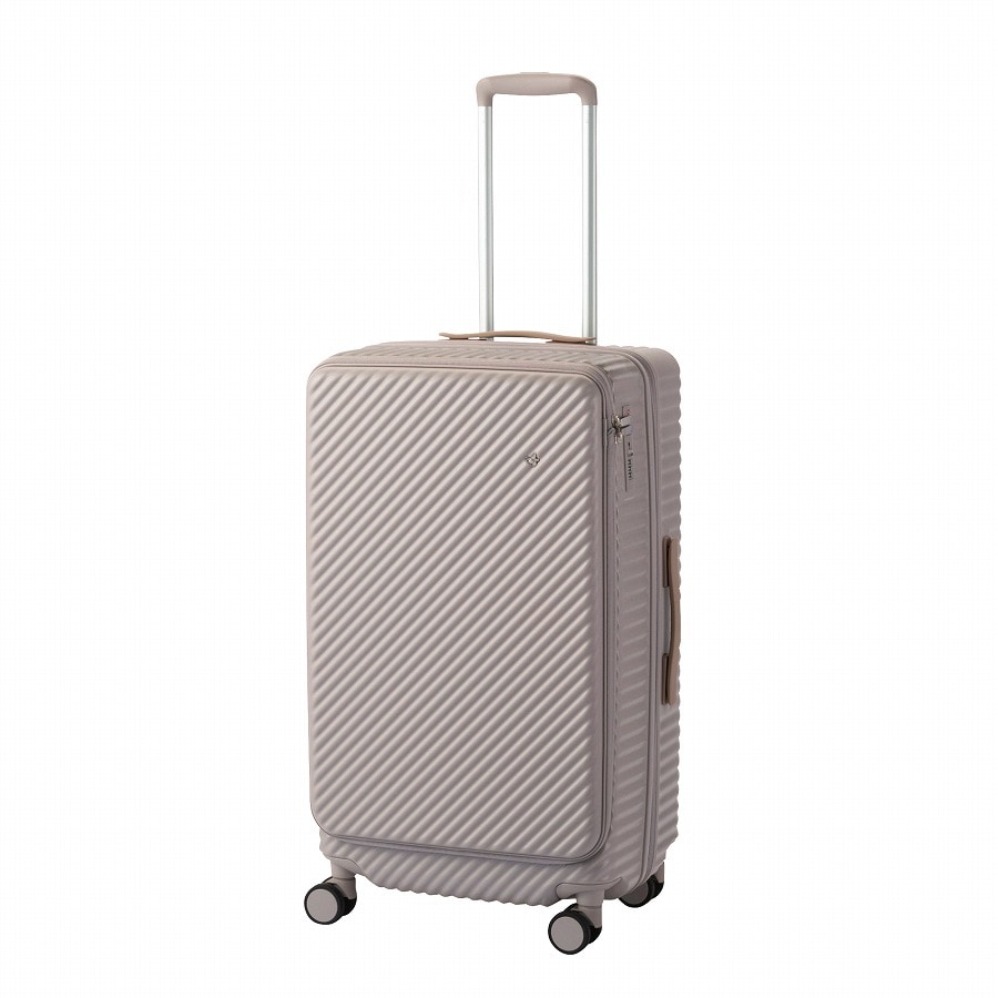 HaNT/ハント ココント スーツケース フロントオープン 65/78リットル 送料無料 05512 09:フォグ・モーブ 65/78リットル(トランクタイプ)