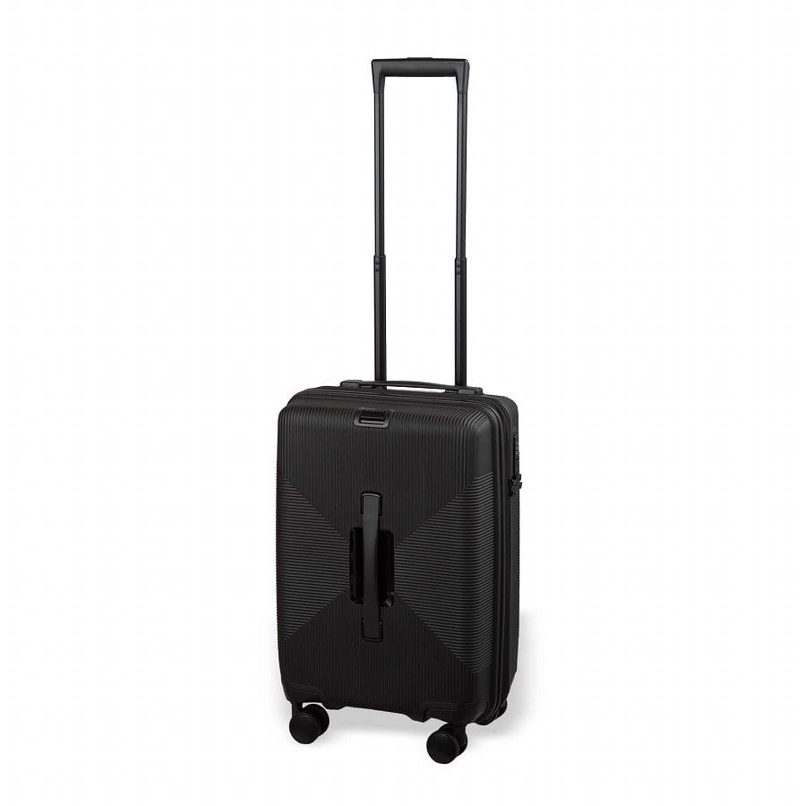 RIMINI/リミニ INJ417 スーツケース 機内持ち込み 双輪 32/37L エキスパンダブル 05821 01:ブラック 32/37L