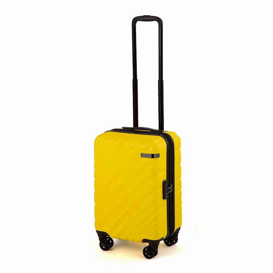 ACE オーバル2 スーツケース 機内持ち込み 拡張機能 36L/43L 05911 13:イエロー 36/43リットル