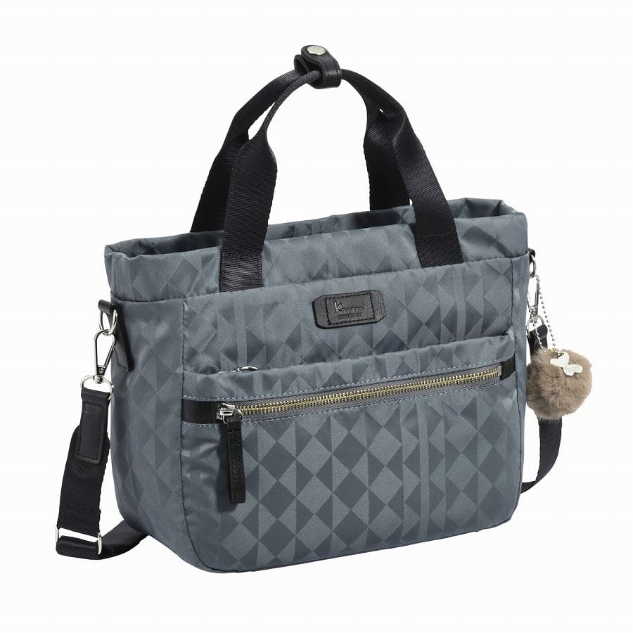 Kanana project/カナナプロジェクト カナナモノグラム 3rd ショルダーバッグ ハンドバッグ 11915 09:グレー ショルダートート