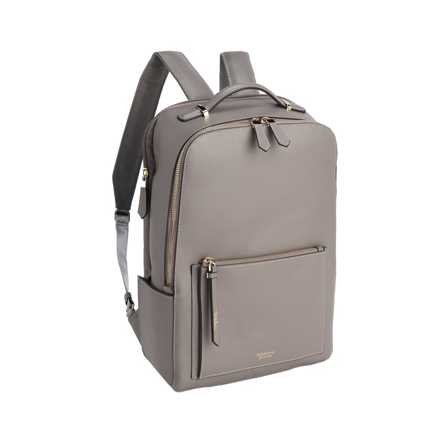 Jewelna Rose ウェールズ リュックサック A4サイズ 13.3インチPC収納 本革 送料無料 11925 12:グレー A4サイズ