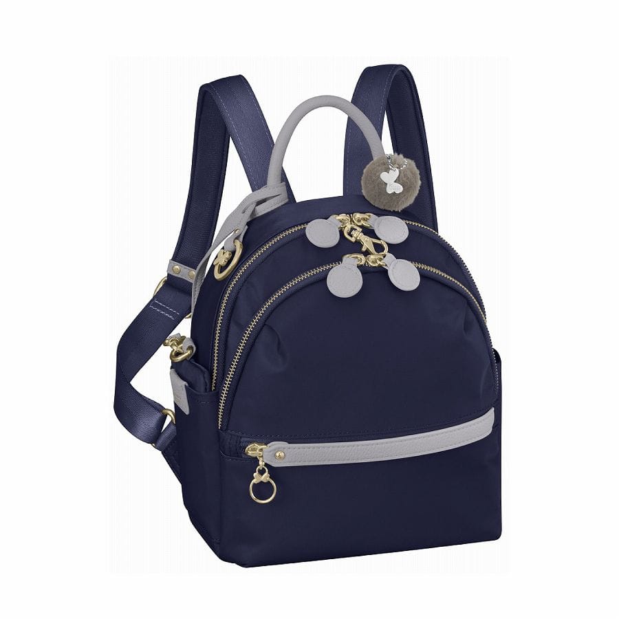 Kanana project/カナナ プロジェクト PJ-17 リュックサックS ミニポーチ付き 6L 11941 03:ネイビー リュックサックS