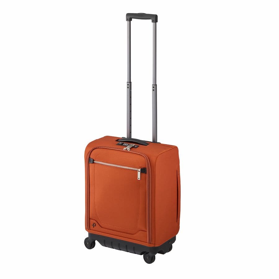 PROTECA/プロテカ スーツケース マックスパスソフト4 23リットル ソフトケース 日本製 1~2泊 機内持込 送料無料 12111 14:オレンジ 23L