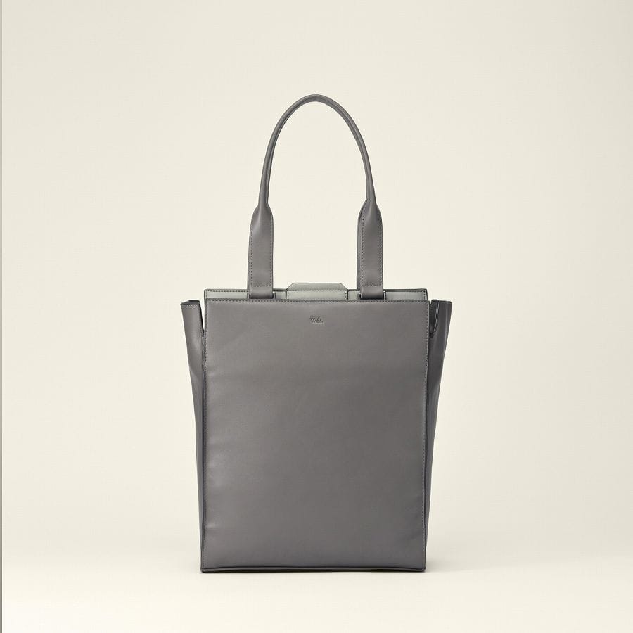 【セール価格】W&.Day/Night リリ バーチカルトート A4サイズ 15175 09:チャコール A4ファイルサイズ