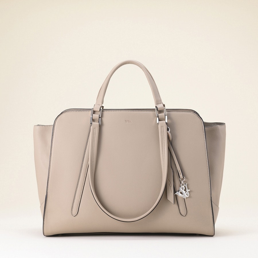 【セール価格】W&.Day/Night マール ダブルハンドルトート A4サイズ 13.3インチPC収納 15302 05:グレージュ A4ファイルサイズ