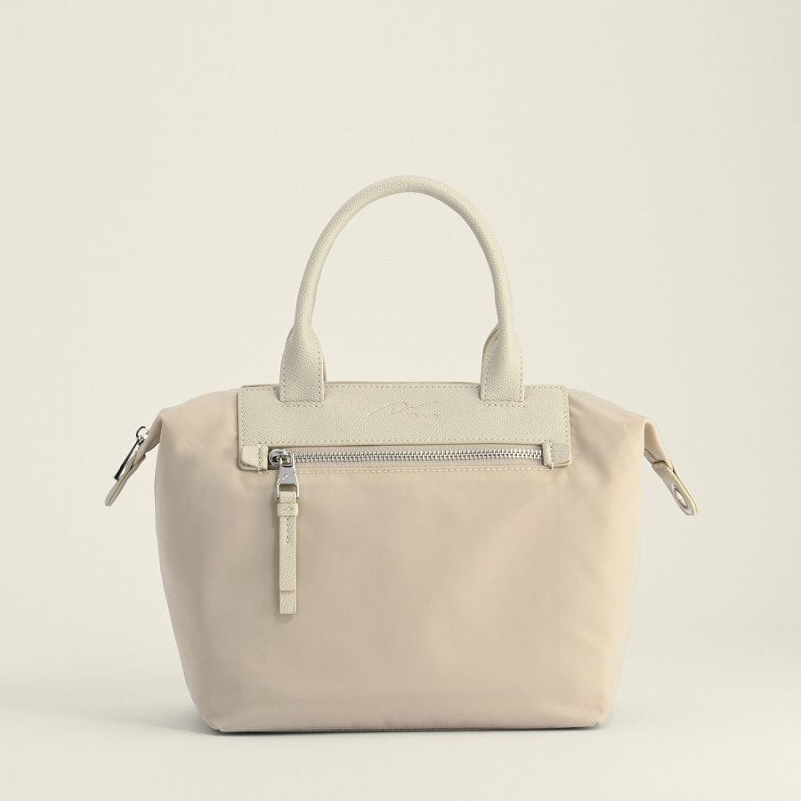 W&.Day/Night ルノ ナイロントート トートバッグ ミニサイズ 15581 06:アイボリー ミドルサイズ