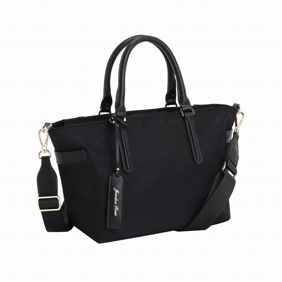 Jewelna Rose グレタ ナイロントートバッグ 小 16180 01:ブラック トートバッグ 小