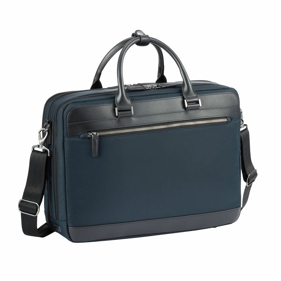 ace./エース ヴァシリアス ブリーフ B4ファイル 14.0インチPC エキスパンド機能 送料無料 17753 03:ネイビー×ブラック ブリーフ B4/14.0インチ エキスパンド機能