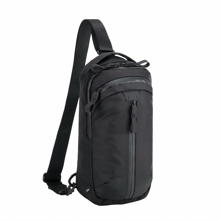 ace./エース ラグマスター2 ボディバッグ 耐水 8インチタブレット 17765 01:ブラック 8インチタブレット/6L