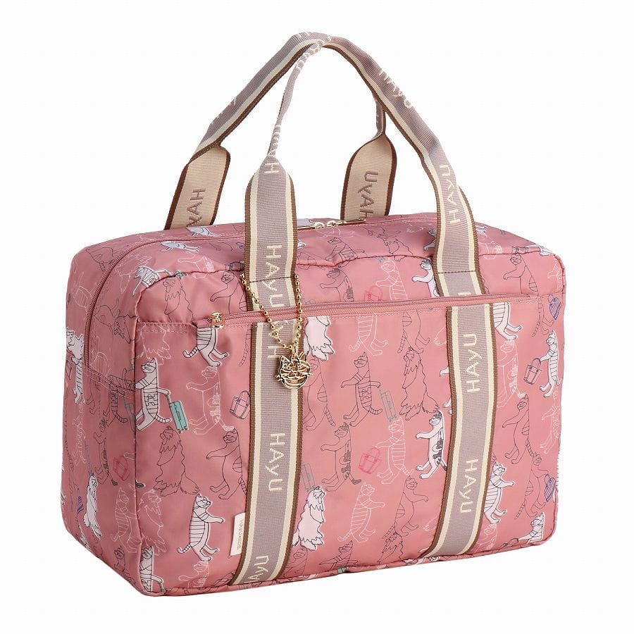 ace./エース HAyU フォールディングバッグ ボストンバッグ 17863 11:ピンク柄 ボストン 32リットル