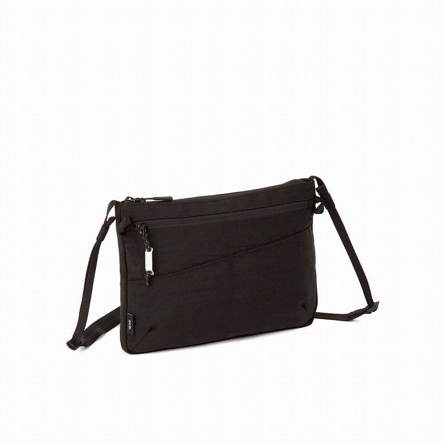 ace./エース ファルテライト ショルダーバッグ 横型 撥水 17891 01:ブラック ショルダーバッグ 2L