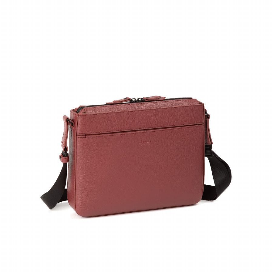 ultima TOKYO/ウルティマ トーキョー リーセント ショルダーバッグ 横型 送料無料 17972 10:ガーネット ショルダーバッグ ヨコ型