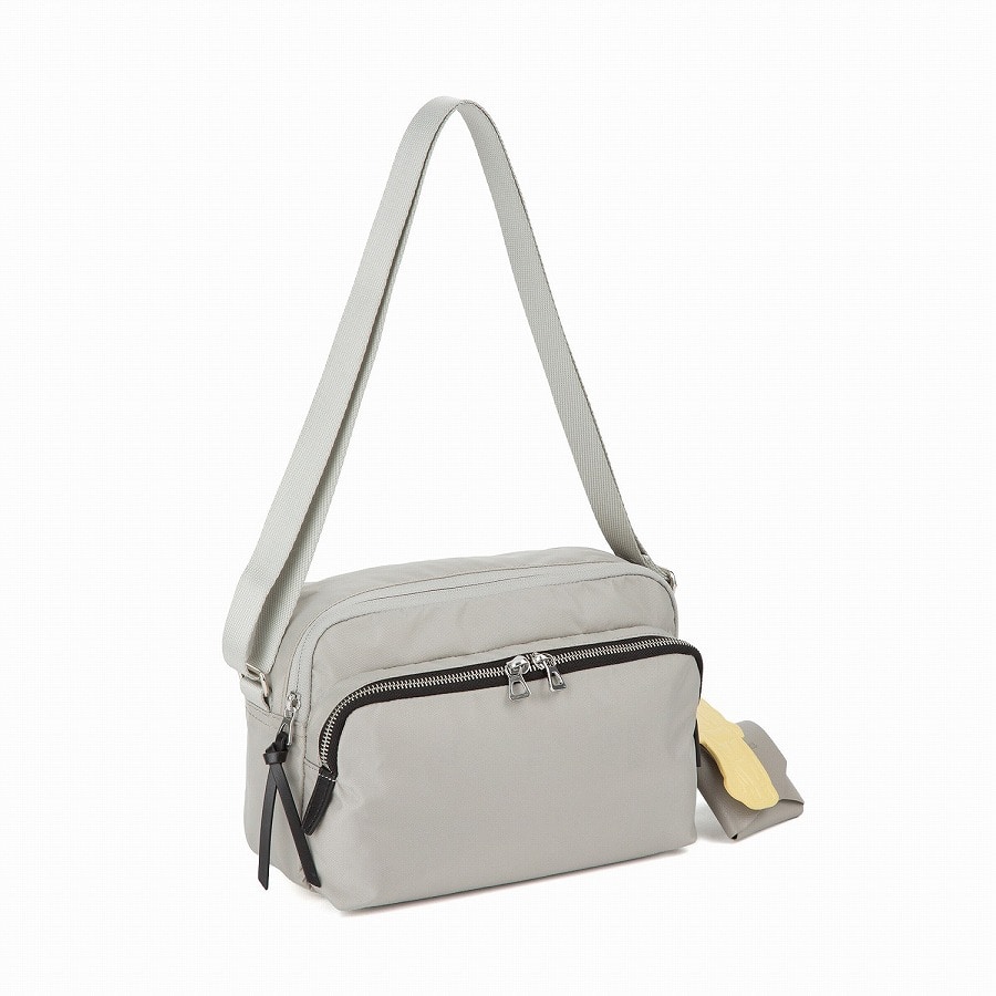 ace./エース HAyU フィカス ショルダーバッグ 横型 19102 06:ライトグレー ショルダーバッグ M