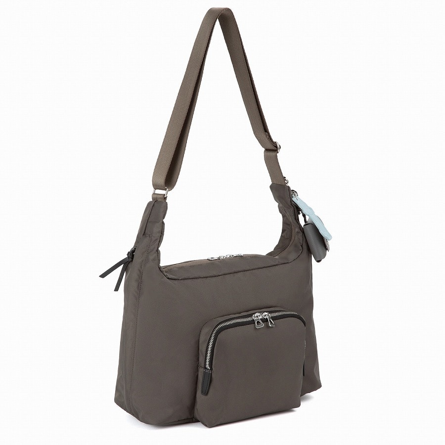 ace./エース HAyU フィカス ショルダーバッグ 19103 09:チャコール ショルダーバッグ L