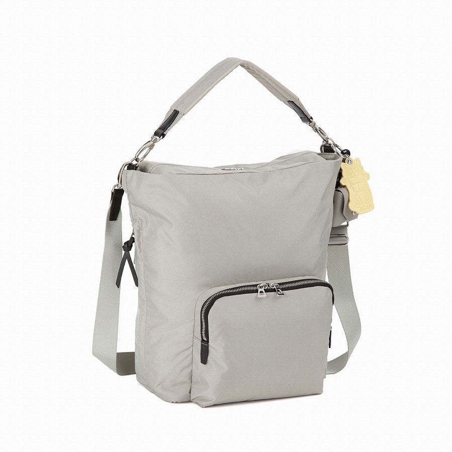 ace./エース HAyU フィカス 2WAYショルダーバッグ 19104 06:ライトグレー 2WAYショルダーバッグ