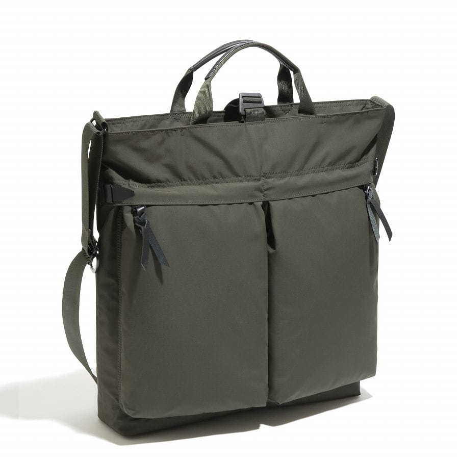 UNTRACK CITY/3LS ヘルメット トートバッグ 60374 04:カーキ トートショルダー