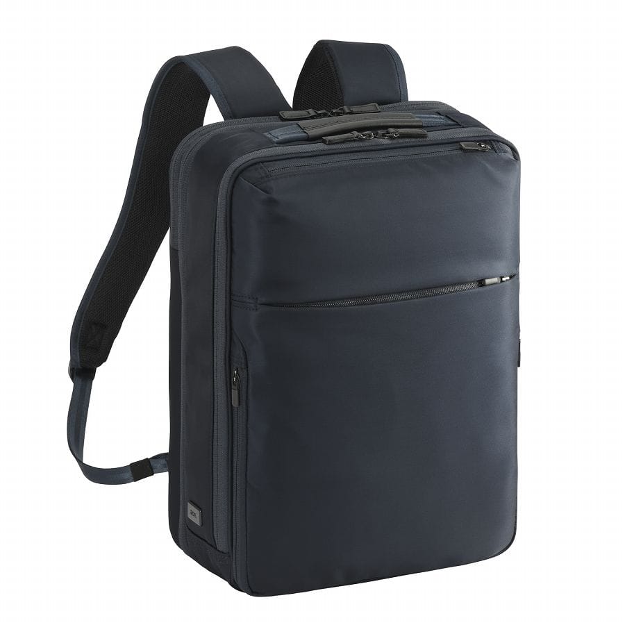 ace./エース ガジェタブルR リュック 15/20L エキスパンダブル A4ファイル/14インチPC対応 送料無料 68007 03:ネイビー A4・15/20L