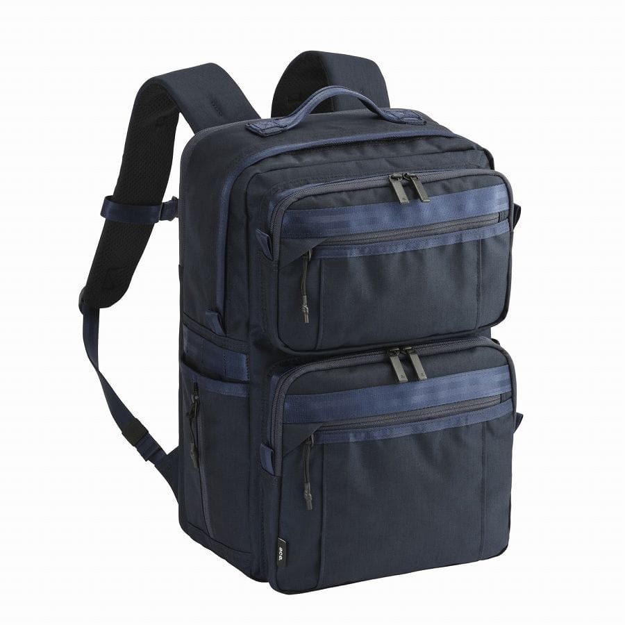 ace./エース デュラムーブ ビジネスリュック A4ファイル 15.6インチPC対応サイズ 22L 68139 03:ネイビー ビジネスリュック 22L