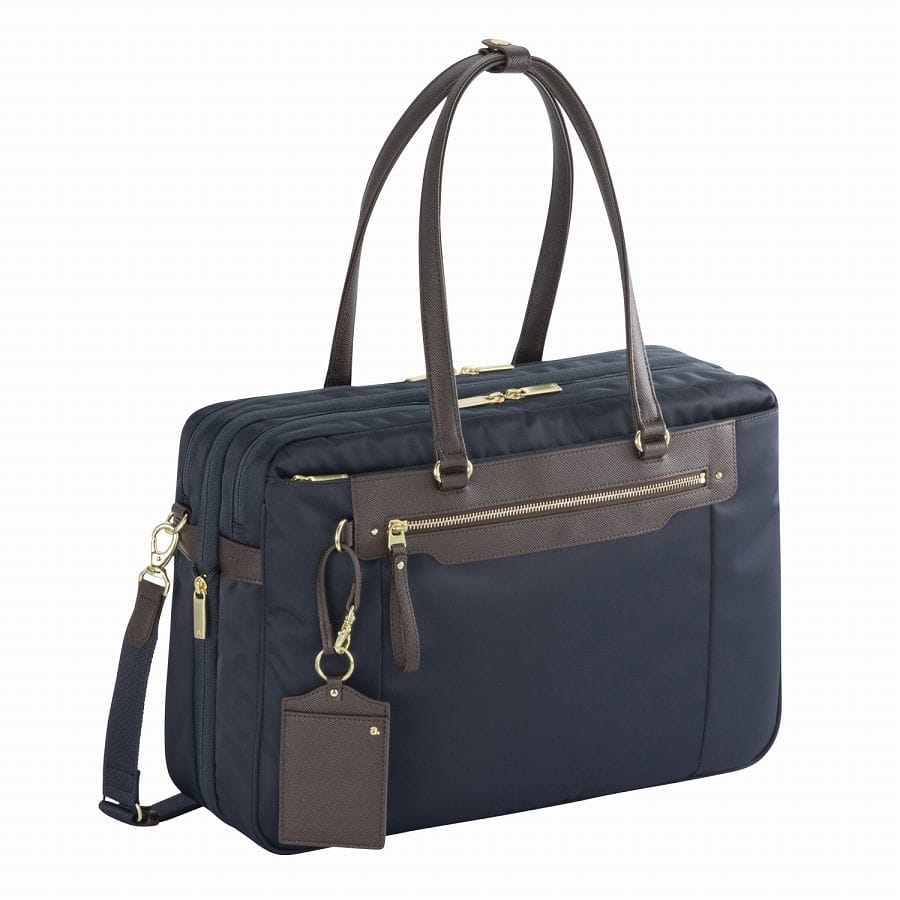 【セール価格】ace./エース ビエナ3 B4 15.6インチサイズ トートバッグ エキスパンド機能 2気室 レディースビジネス 68703 03:ネイビー トートバッグ/15.6インチPC収納 エキスパンド機能