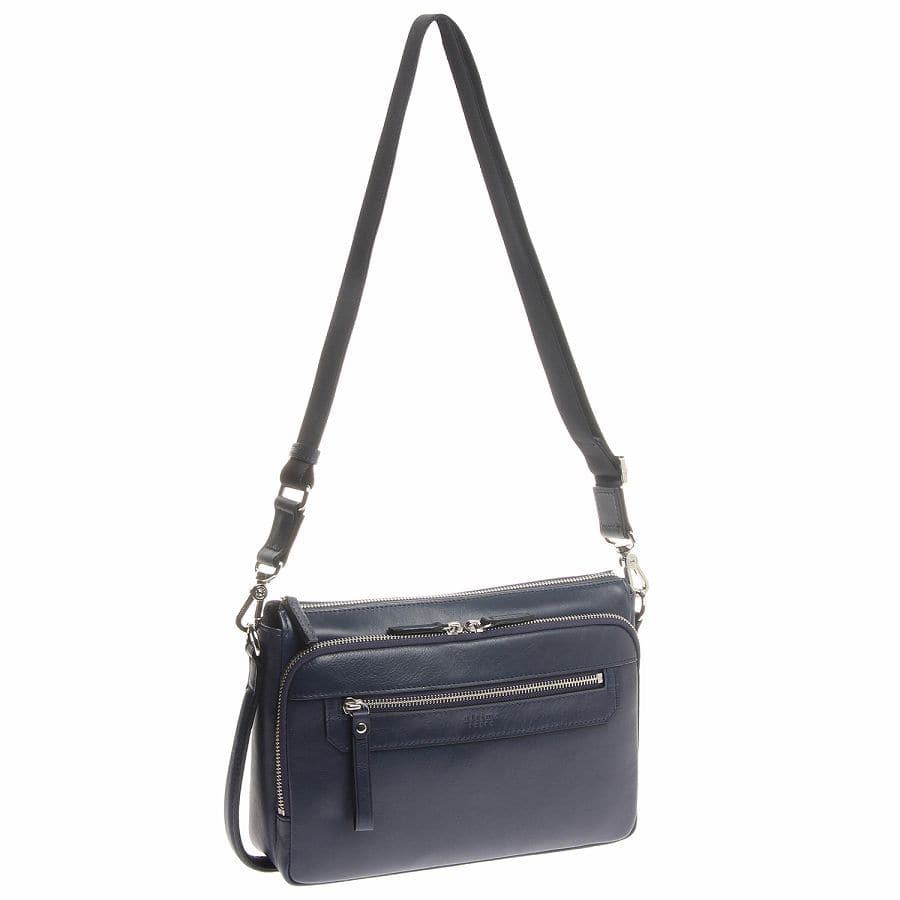 ultima TOKYO/ウルティマ トーキョー ケヴィン ショルダーバッグ ヨコ型 2WAY レザー 送料無料 77994 03:ネイビー ショルダーバッグ(ヨコ)