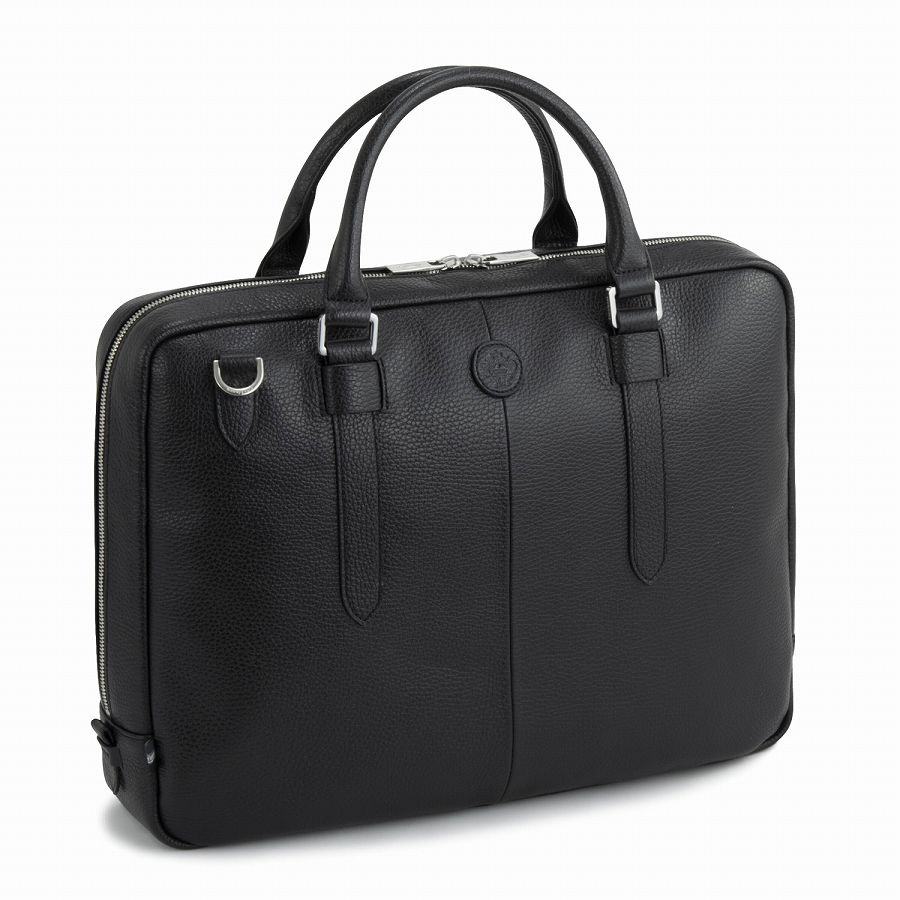 Orobianco/オロビアンコ フィオレ ブリーフケース 13.3インチPC A4ファイル 送料無料 93005 01:ブラック ビジネスブリーフ