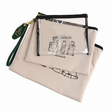 ace.／エース  HAyU トラベルアクセサリー フラットポーチセット 17825