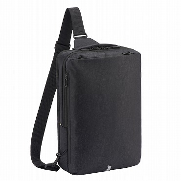 ace.／エース ハンスリーSDH A4ファイル ショルダーバッグ ボディバッグ 杢調生地  67794