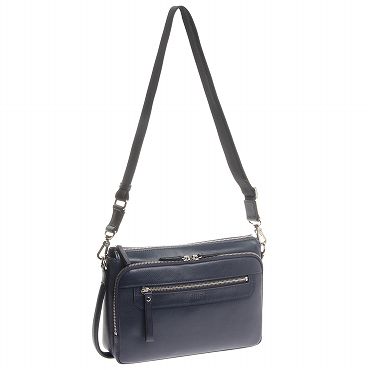 ultima TOKYO／ウルティマ トーキョー ケヴィン ショルダーバッグ ヨコ型 2WAY レザー 送料無料 77994