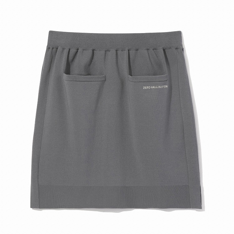 【ゼロハリバートン】 ZHG-W5A4e | Knit Skirt ゴルフウェア ニットスカート 秋冬 レディース 85140 Grey M