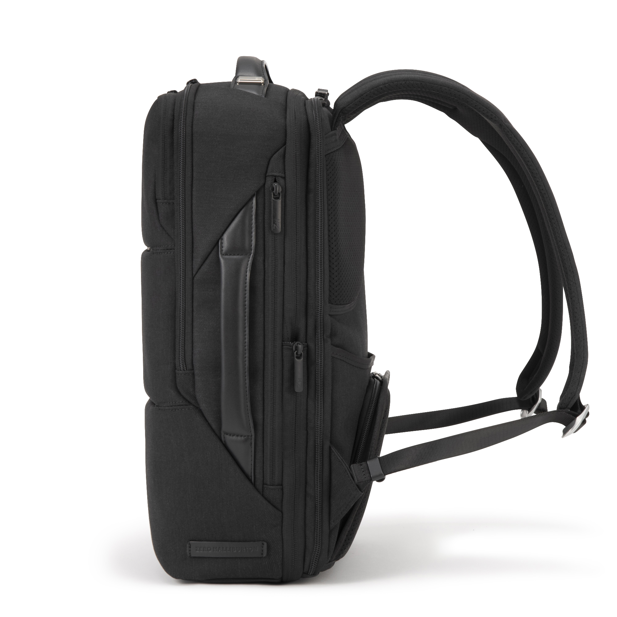 【ゼロハリバートン】Z PACK LTD DN ゼットパック バックパック デニム調 Limited Edition Expandable Denim Backpack B4/15.6" PC マチ拡張 81743 01:ブラック 15.6インチ(拡張)