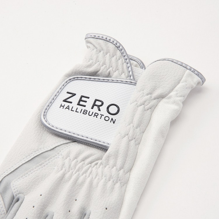 【ゼロハリバートン】ZHG-GLOVE | All-Weather Glove ゴルフグローブ ナノフロント 合成皮革 82175 06:ホワイト 26cm