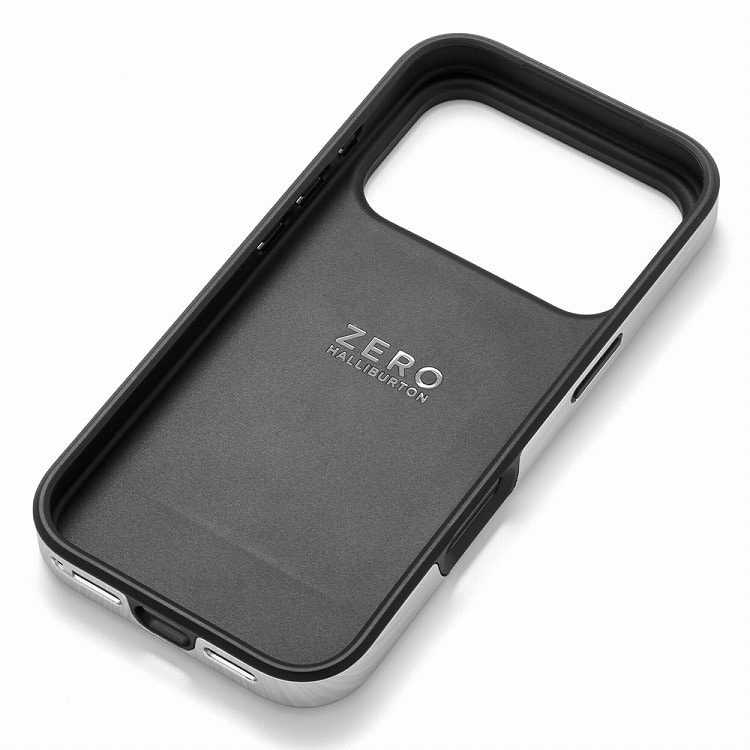 【ゼロハリバートン】iPhone17 Pro スマホケース 背面型 Hybrid Shockproof Case for iPhone 17 Pro (6.3inch: 3レンズ) 81713 15:スティールブルー iPhone17 Pro【背面型】