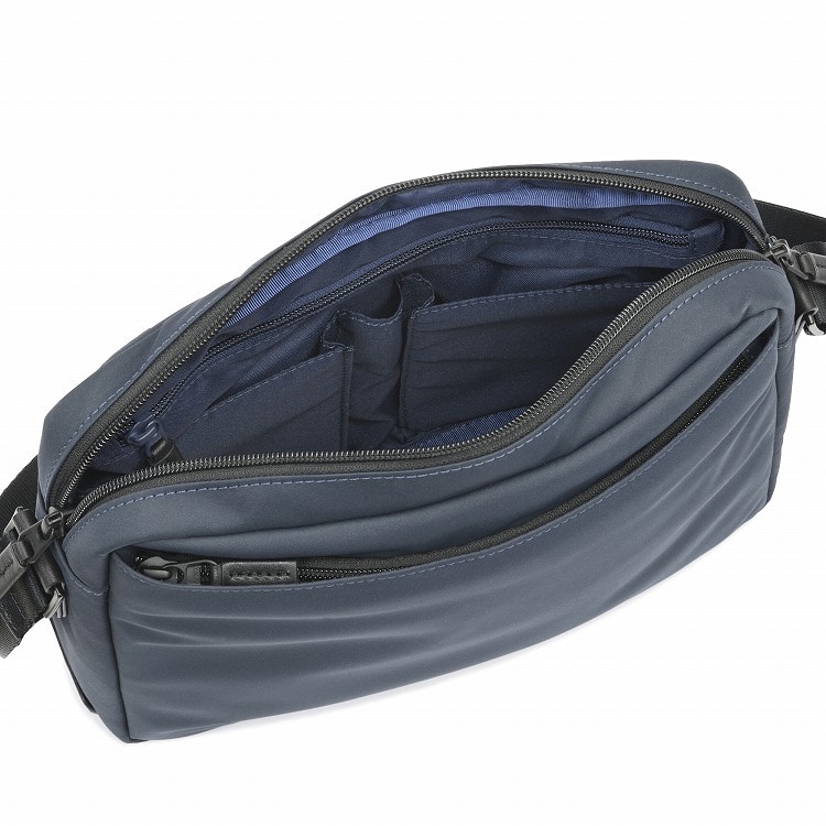 【ゼロハリバートン】Cipher Quiet/サイファークワイエット ショルダーバッグ カジュアルバッグ Horizontal Shoulder Bag 送料無料 81531 01:ブラック 横型ショルダー