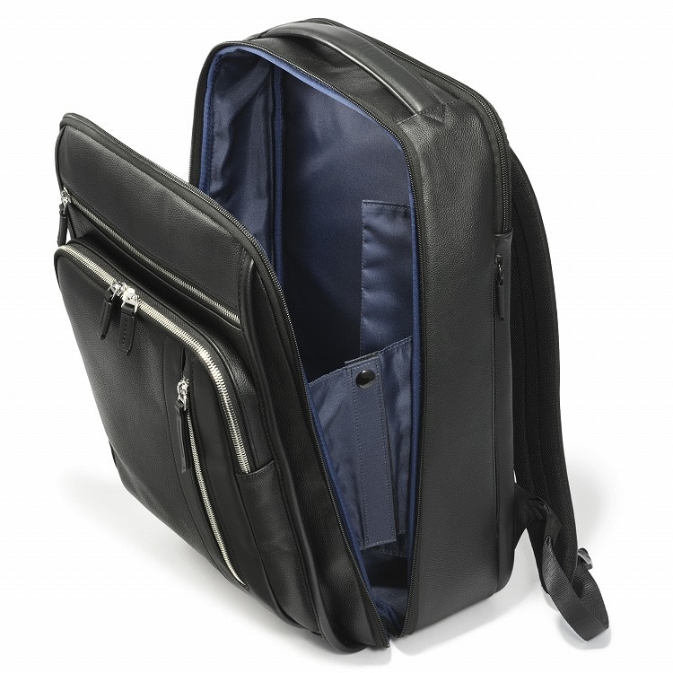 【ゼロハリバートン】ZEST2 LTD/ゼスト2 バックパック ビジネスバッグ Leather Backpack A4/14" PC 牛革 レザー 送料無料 81641 01:ブラック バックパック