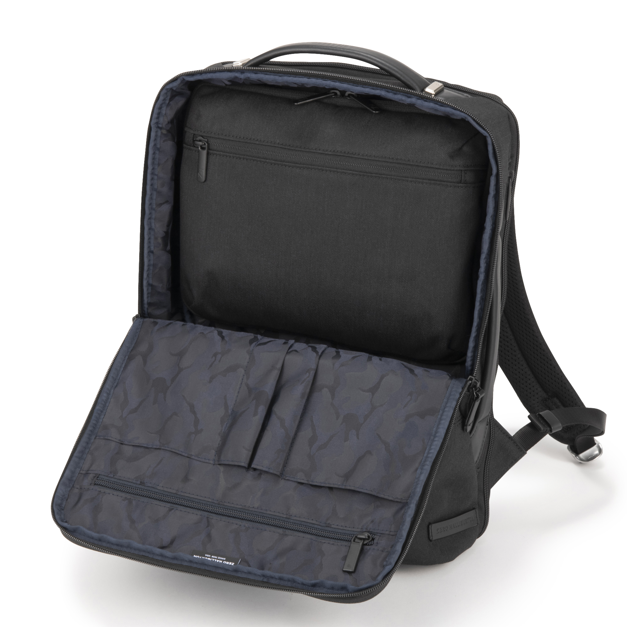 【ゼロハリバートン】Z PACK LTD DN ゼットパック バックパック デニム調 Limited Edition Denim Backpack A4/14" PC 81741 01:ブラック 14.0インチ