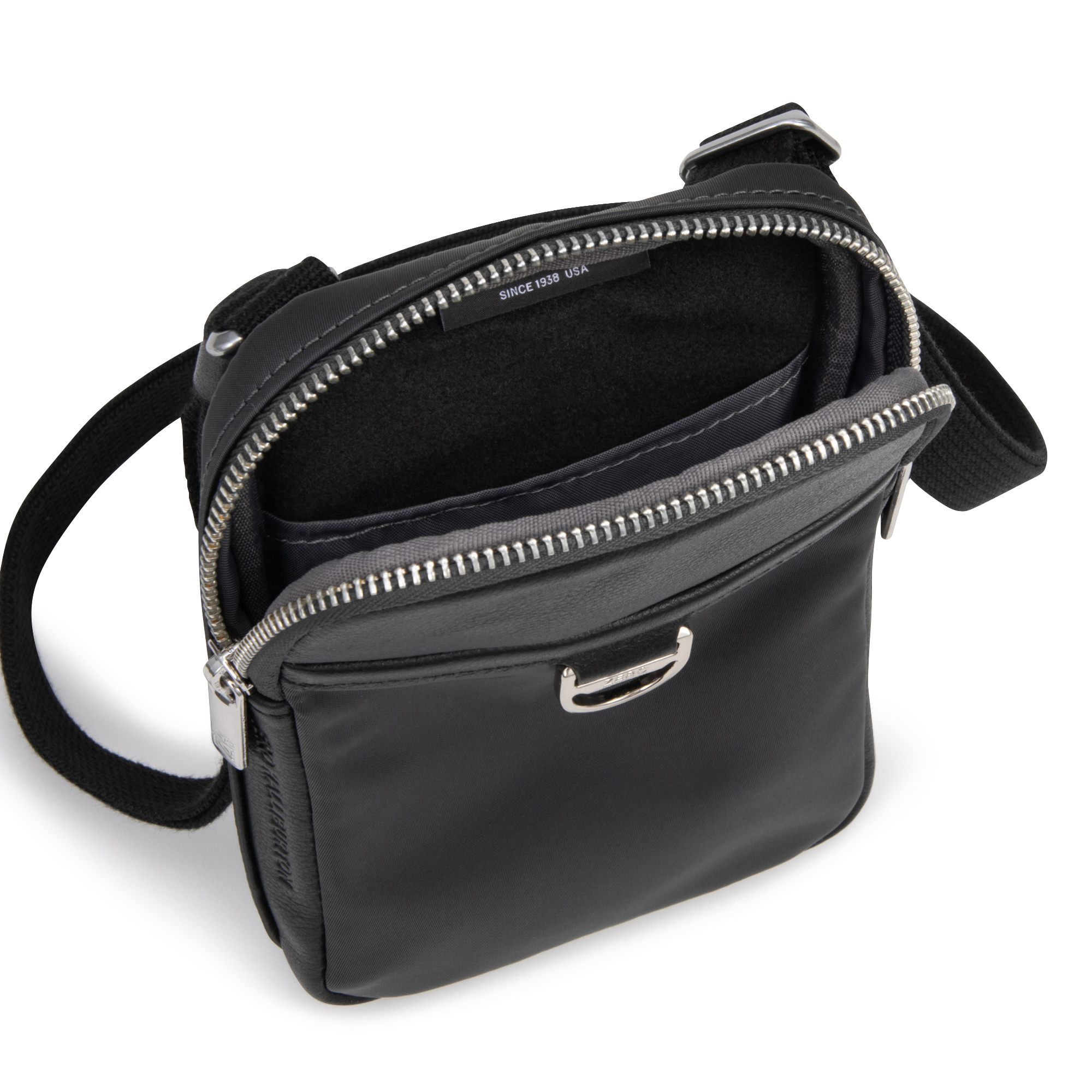 【ゼロハリバートン】UE Collection カジュアルバッグ ミニショルダー Round-Zip Mini Shoulder 81751 01:ブラック ミニショルダー