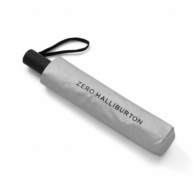 【ゼロハリバートン】ZHG-Umbrella | Folding Umbrella 折り畳み傘 60cm ワンタッチ開閉 晴雨兼用 82702 11:シルバー 60cm