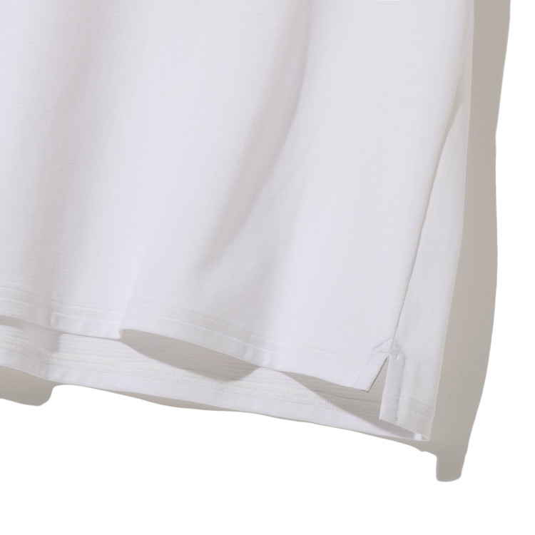 【ゼロハリバートン】ZHG-M5S7b | DELTA? SLX & CARAT High-Performance Mock ゴルフウェア メンズ モックネックシャツ 82953 ホワイト M