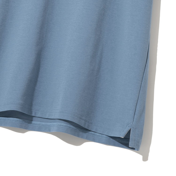 【ゼロハリバートン】ZHG-M5S7d | DELTA? SLX & CARAT Double-Rib Performance Mock ゴルフウェア メンズ モックネックシャツ ダブルリブ 82955 ホワイト M