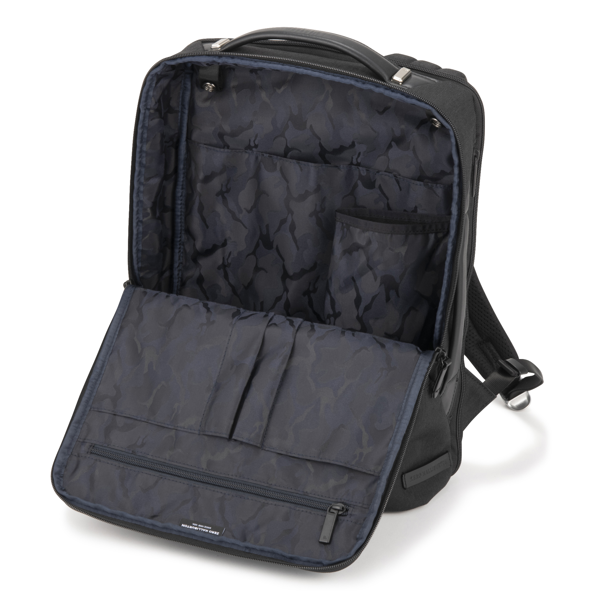 【ゼロハリバートン】Z PACK LTD DN ゼットパック バックパック デニム調 Limited Edition Denim Backpack A4/14" PC 81741 01:ブラック 14.0インチ