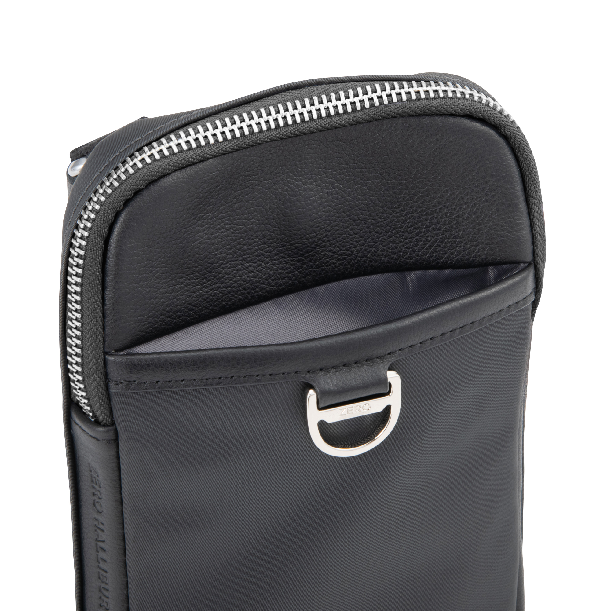 【ゼロハリバートン】UE Collection カジュアルバッグ ミニショルダー Round-Zip Mini Shoulder 81751 01:ブラック ミニショルダー