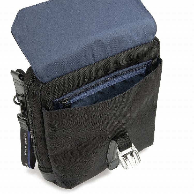 【ゼロハリバートン】ZERO ZLM/ショルダーバッグ ビジネスバッグ カジュアルバッグ Vertical Shoulder Bag 送料無料 81512 03:ネイビー ショルダーバッグM