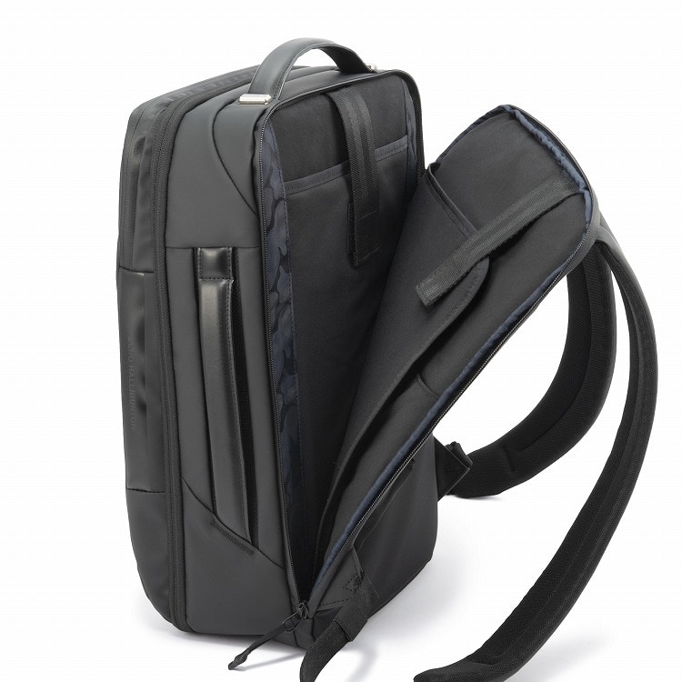 【ゼロハリバートン】ZFB2/バックパック ビジネスバッグ リュック B4 14インチPC Backpack 送料無料 81545 01:ブラック バックパックL