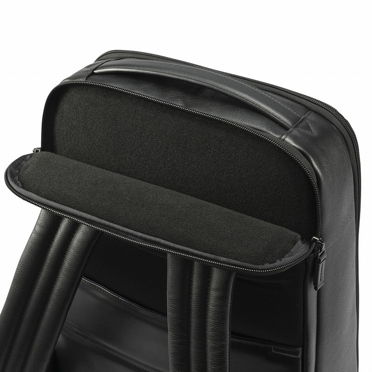 【ゼロハリバートン】ZEST2 LTD/ゼスト2 バックパック ビジネスバッグ Leather Backpack A4/14" PC 牛革 レザー 送料無料 81641 01:ブラック バックパック
