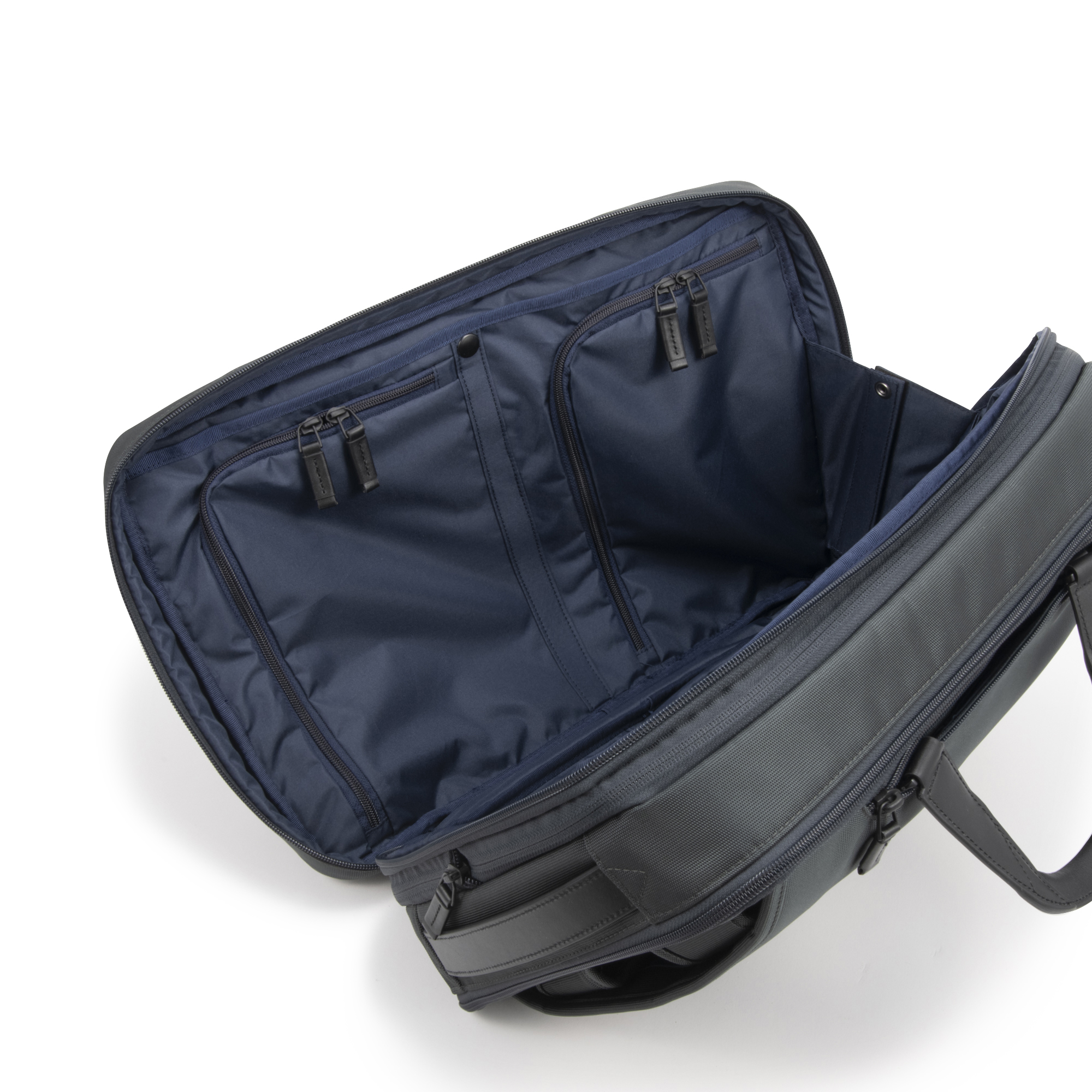 【ゼロハリバートン】ZEST3 ゼスト ブリーフケース リュック 拡張 Expandable 2WAY Briefcase B4/15.6" PC 81736 01:ブラック 2WAYブリーフケース