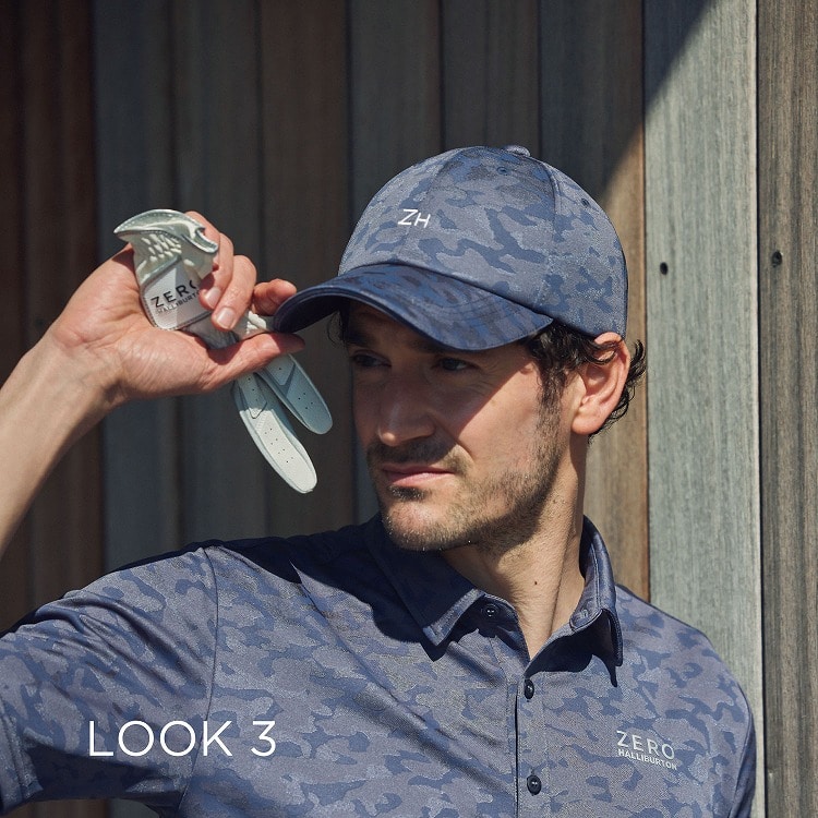 【ゼロハリバートン】ZHG-GLOVE | All-Weather Glove ゴルフグローブ ナノフロント 合成皮革 82175 06:ホワイト 26cm