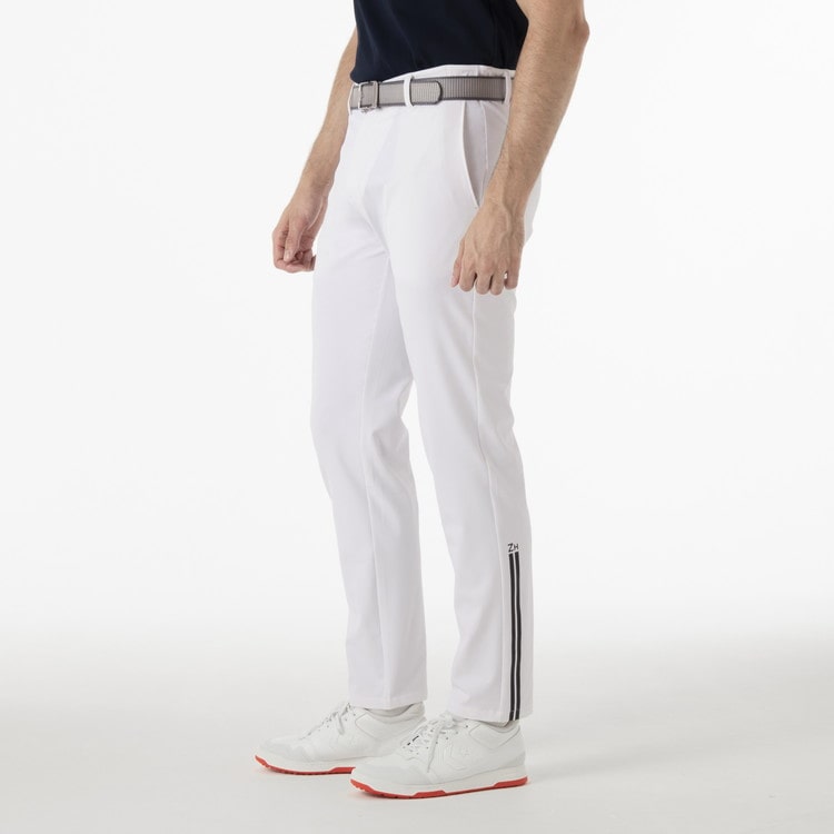 【ゼロハリバートン】ZHG-M5S10c | Double-Rib Anti-See-Through Golf Pants ゴルフウェア メンズ アンチシースルーパンツ ダブルリブ 82962 ホワイト L