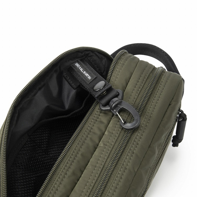 【ゼロハリバートン】DICROS SOLO Series/ゴルフバッグ カートポーチ Cart Pouch ZHG-B DS 送料無料 85018 04:カーキ カートポーチ